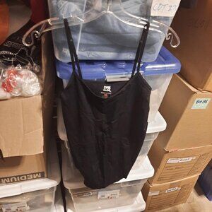 NEW ! Lei Slip Dress Camisole Black Size L/XL